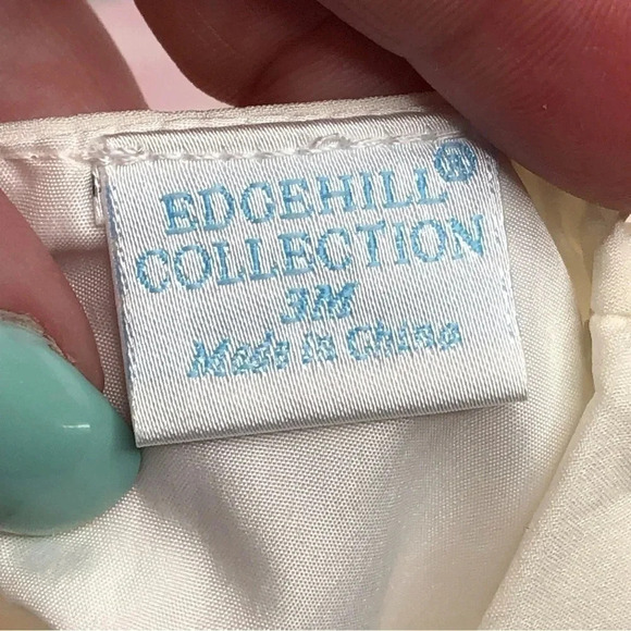 NWT Edgehill Collection dress ivory smocked charmeuse size 3 months - Picture 5 of 13